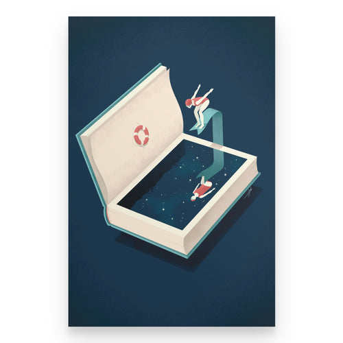 Andrea De Sants - Diving | PRINT