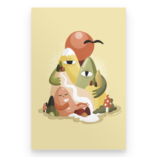 Bambi - Caring Mountains | PRINT